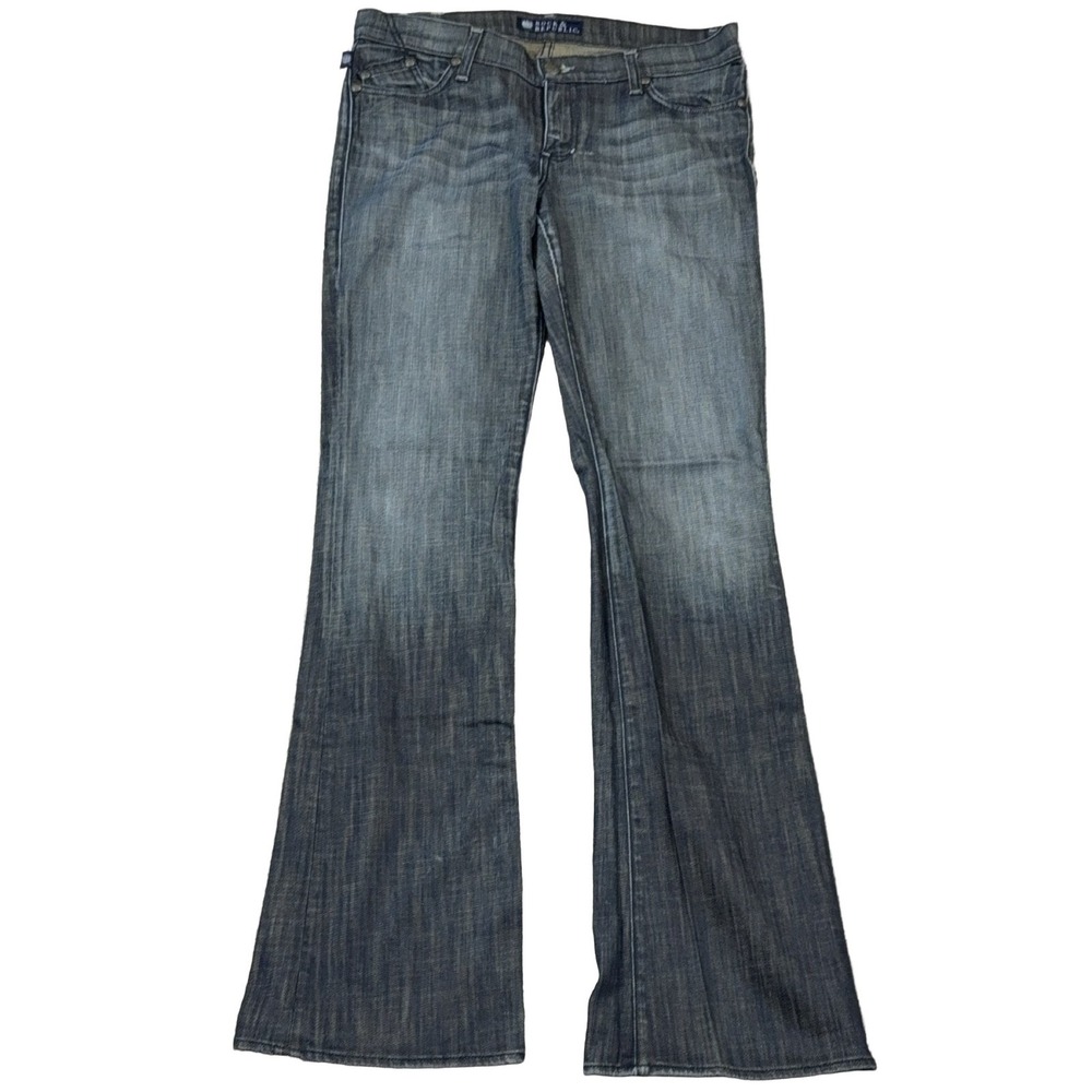 Rock & Republic Kasandra Women's Blue Bootcut Jeans Size 29 Low Rise
